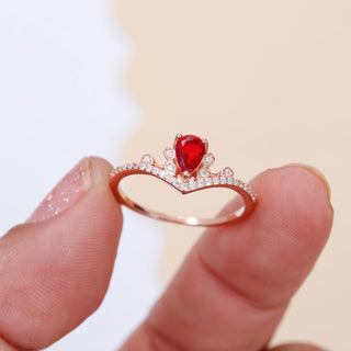 Anillo Zira Plata925 Rose Gold