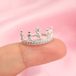 Anillo Princess Corona Plata 925