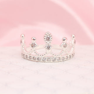 Anillo Princess Corona Plata 925