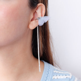 Aretes Earcuff Mariposa Iris