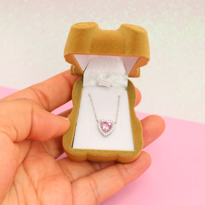 Cajita de Regalo para Anillo y Collar Osito
