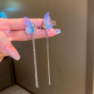 Aretes Earcuff Mariposa Iris