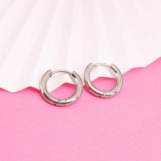 Huggie Circular Básico Gold