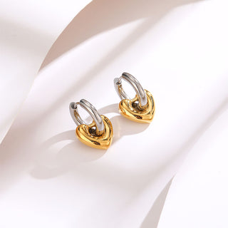 Huggies Corazón Silver & Gold