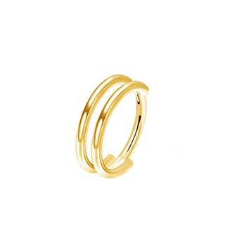 Piercing Clicker Duo Twist Titanio