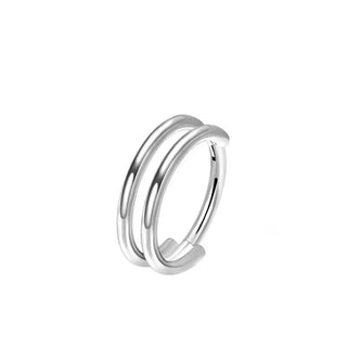 Piercing Clicker Duo Twist Titanio
