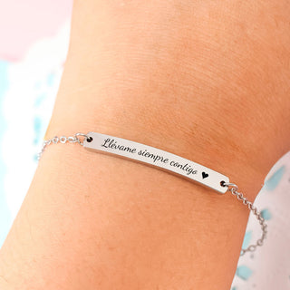 Pulsera Barra Personalizada
