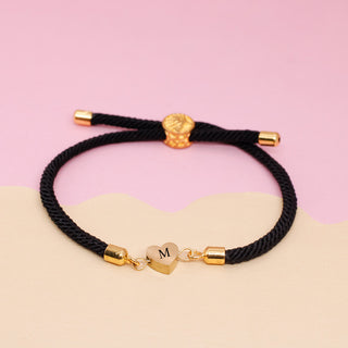 Pulsera Corazón Nylon Personalizado