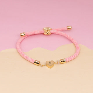 Pulsera Corazón Nylon Personalizado