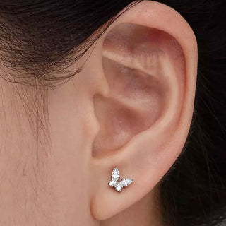 Piercing 1era Perforación Butterfly Titanio