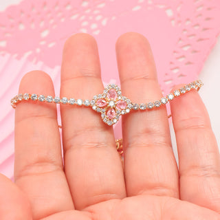Pulsera Pink Flower