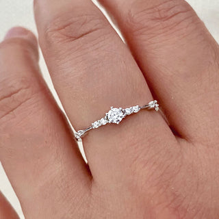 Anillo Promesa Eva Plata 925