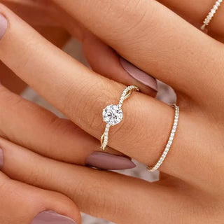 Anillo Promesa Annie Plata925