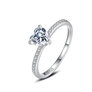 Anillo Promesa Amour Plata 925