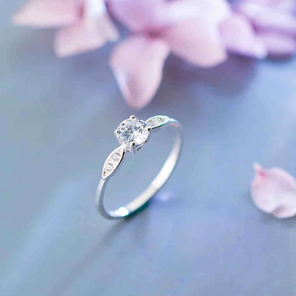 Anillo Plata Anillos De Diamantes Mercadolibre Anillo De Plata Con