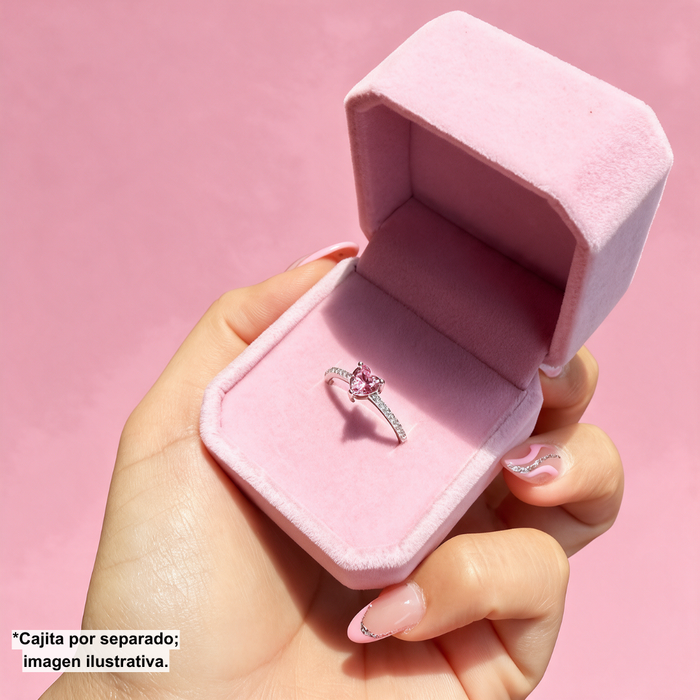 Cajita de Regalo Petal Anillo o Aretes Chicos