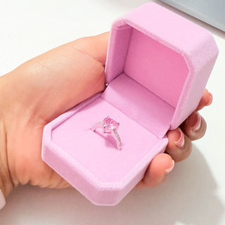 Cajita de Regalo Petal Anillo o Aretes Chicos