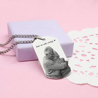 Collar Placa Personalizado