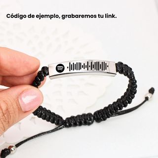 Pulsera Tejida Steel Personalizada Unisex