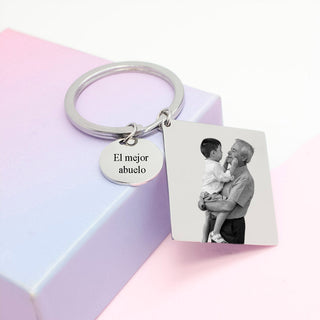 Llavero Personalizado Cuadrado