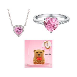 Set Heart Pink