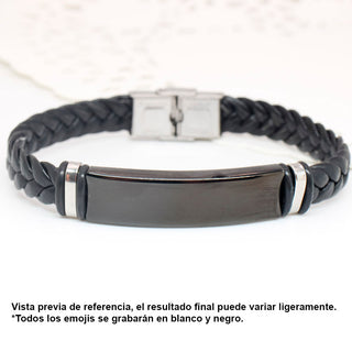 Pulsera Trenzada Personalizada para Hombre
