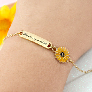 Pulsera Girasol Personalizada