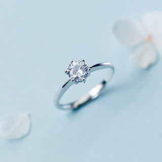 Anillo Ajustable Plata 925 Promesa