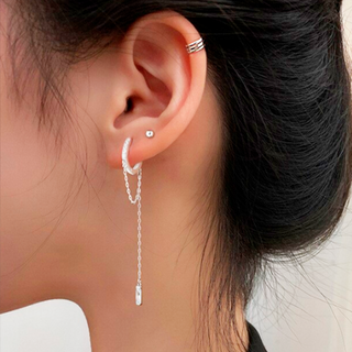 Huggies Silver Chain