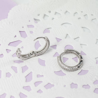 Huggies Silver Zircon