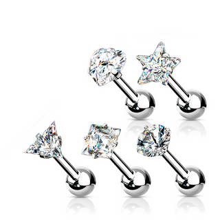 Set de Piercings con Zirconias