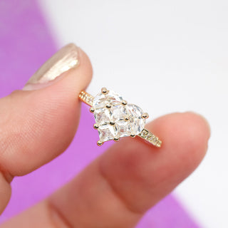 Anillo Ajustable Heart Gold
