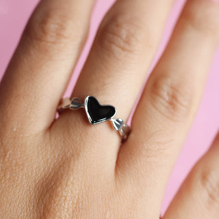 Anillo Ajustable Valentín Black