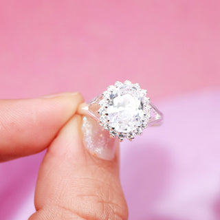 Anillo Promesa Doncella Plata 925