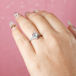 Anillo Promesa Forever Plata 925