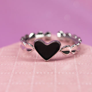 Anillo Ajustable Valentín Black