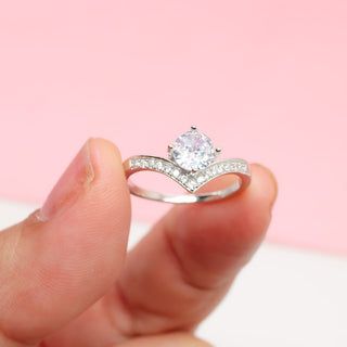 Anillo Promesa Forever Plata 925