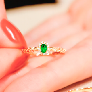 Anillo Golden Ivy Plata925