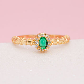 Anillo Golden Ivy Plata925