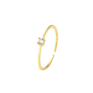 Anillo Crystal Minimal Plata925