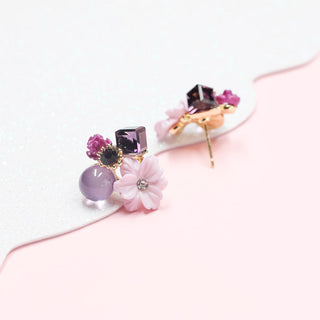 Aretes Flor Lilya