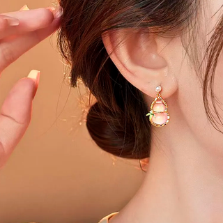 Aretes Jade Pink