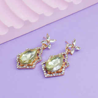 Aretes Olive Bloom Colgante