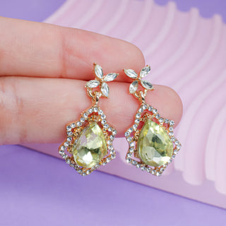 Aretes Olive Bloom Colgante