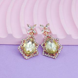 Aretes Olive Bloom Colgante