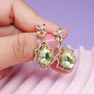 Aretes Olive Bloom Colgante