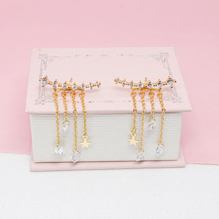 Aretes Estrellas y Diamantes