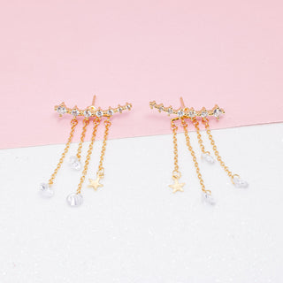 Aretes Estrellas y Diamantes