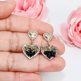 Aretes Black Stone