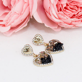 Aretes Black Stone